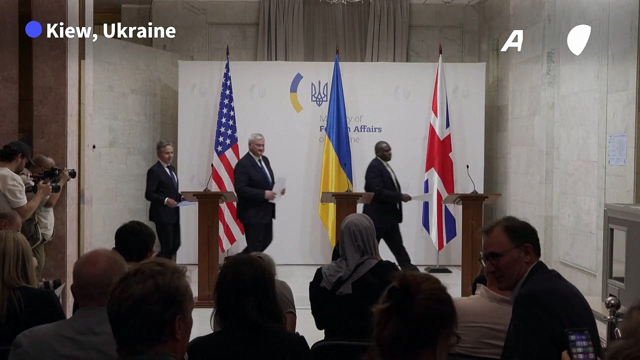 USA und Großbritannien sichern Ukraine weitere Unterstützung zu