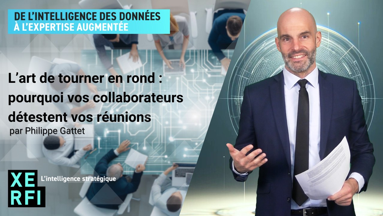 L’art de tourner en rond : pourquoi vos collaborateurs détestent vos réunions [Philippe Gattet]
