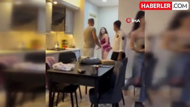 Esenyurt'ta eski kız arkadaşının evini basıp böyle darp etti
