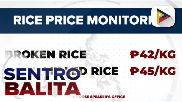 Mga hakbang ng administrasyon ni PBBM para mapababa ang presyo ng bigas, nagbubunga na ayon sa liderato ng Kamara