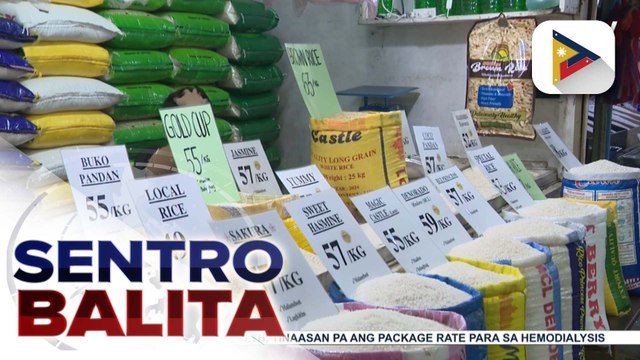 Presyo ng bigas, bumaba ayon sa price monitoring ng D.A.