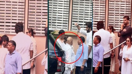 Malaika Father Death: पंचतत्व में विलीन हुए Malaika के पिता, Actress को संभालते दिखे Arjun Kapoor