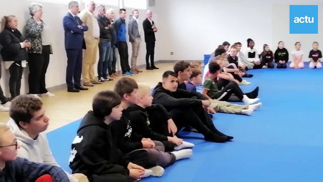 À Argentan, le gymnase Jean-Rostand et son dojo refaits à neuf