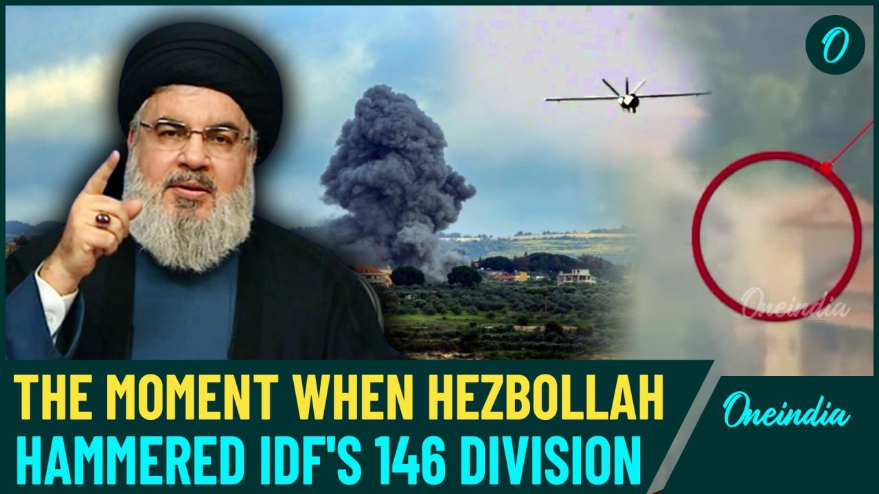 Hezbollah Launches Heavy Assault on Israeli 146 Division Base, Strikes Multiple Military Sites|Watch