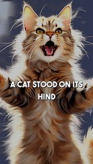 A cute cat Dancing Story Story #CuteCatDancing