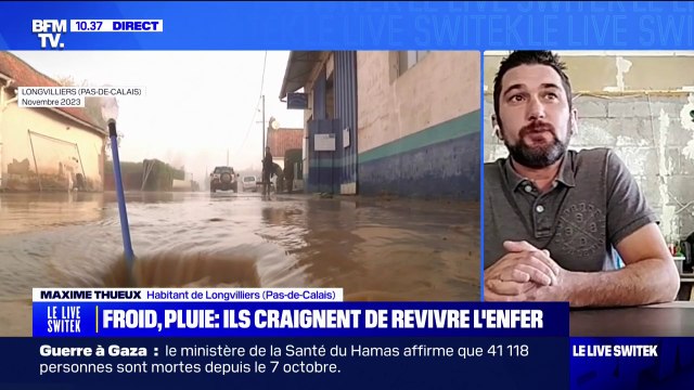 Froid, pluie: Si c'est pour être touché chaque année, c'est insupportable , les habitants de Longvilliers craignent de revivre les crues