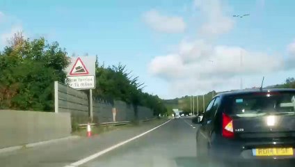 Portsmouth to Southampton via M27 timelapse - 11/9/2024