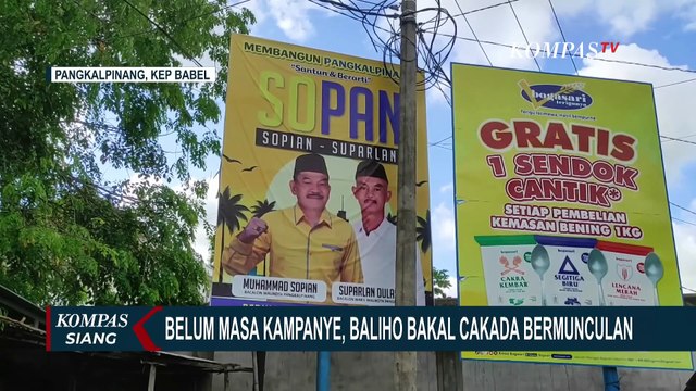 Masa Kampanye Pilkada 2024 Belum Mulai, Bakal Calon Kepala Daerah Pasang Baliho! Langgar Aturan?