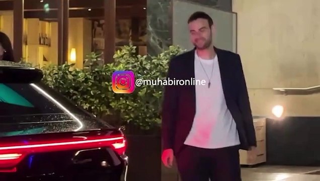 Esra Bilgiç ve Faruk Sabancı ilk kez kameralara yakalandı