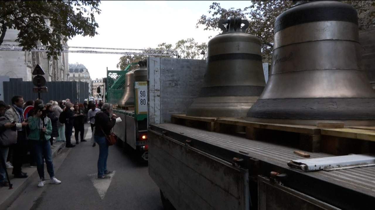 « Gabriel », « Marcel »… Le retour des huit cloches de Notre-Dame à trois mois de sa réouverture
