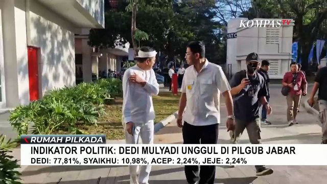 [FULL] Peneliti Indikator Politik Bahas Survei Pilgub Jawa Barat, Dedi Mulyadi Unggul 77,81 Persen