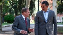 VÍDEO | Pedro Sánchez recibe a Edmundo González en La Moncloa