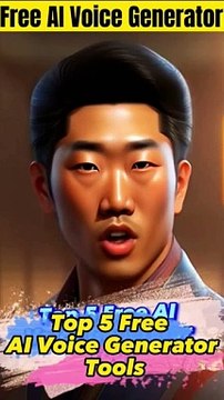 TOP 5 FREE AI Voice-Over Generators | AI Text to Speech for YouTube Videos