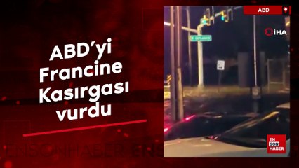 ABD’yi Francine Kasırgası vurdu: 380 bin ev elektriksiz kaldı