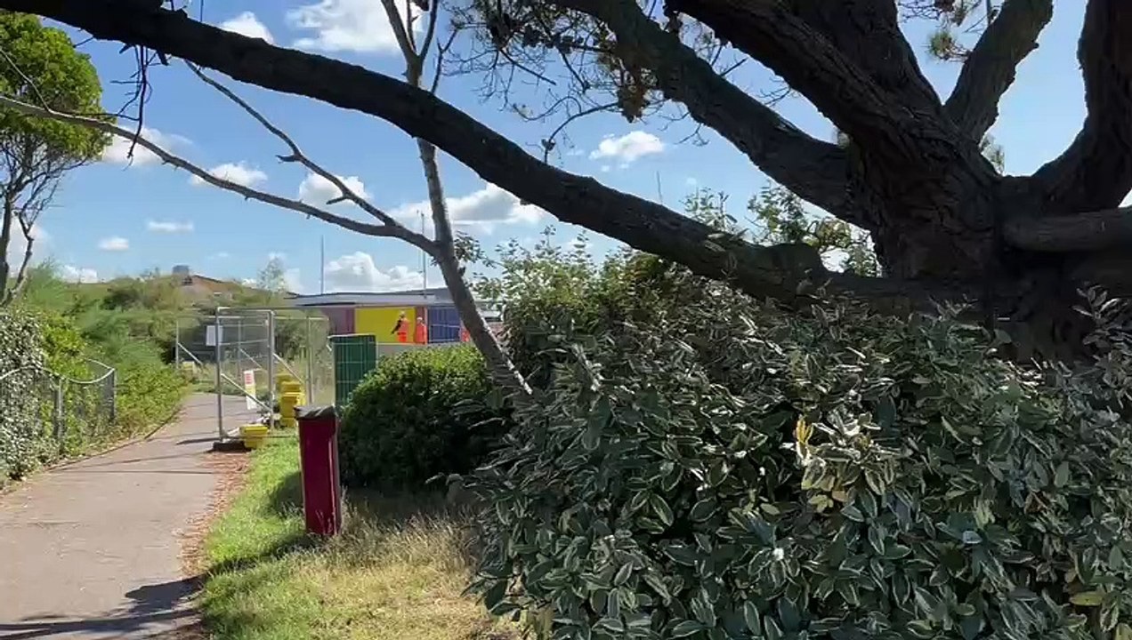 Latest sea defences work at Speakers' Corner in Southsea