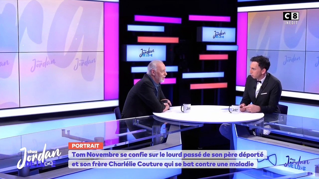 Tom Novembre, le frère de Charlélie Couture, révèle le cancer de son frère dans l'émission "Chez Jordan" sur C8