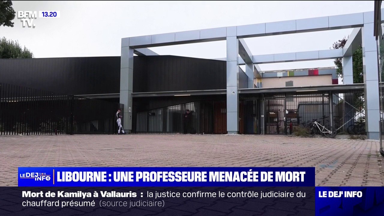 "Je ne me sens pas en sécurité dans mon lycée": un lycée sous tension après des menaces racistes contre une professeure à Libourne (Gironde)