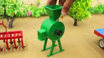 diy tractor making wheat flour processing machine science project