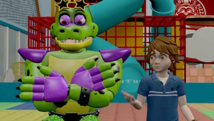 DigitalShow - SFM FNAF Security Breach: Monty Vs Wet Floor Bot