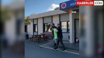 Fatih'te yakalanan firari hükümlü adliyeye sevk edildi