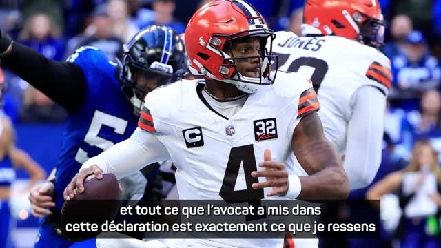 Browns - Watson nie les allégations d'agression sexuelle