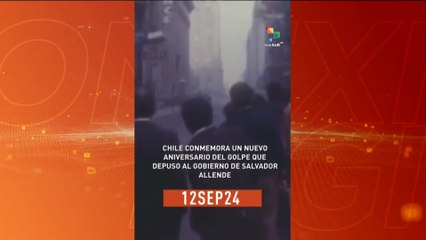 Conexión Digital Matutina 12-09 Conmemoraron 51 años del Golpe de Estado a Allende