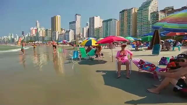 Balneario Camboriu Beach Southern Brazil