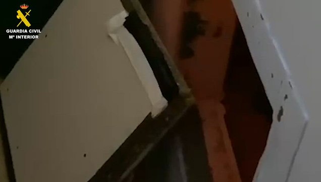 El momento de la detención del marido de la mujer hallada muerta en Villalbilla