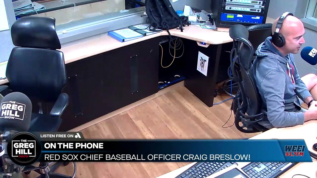 Red Sox Chief Baseball Officer, Craig Breslow, joins the show!