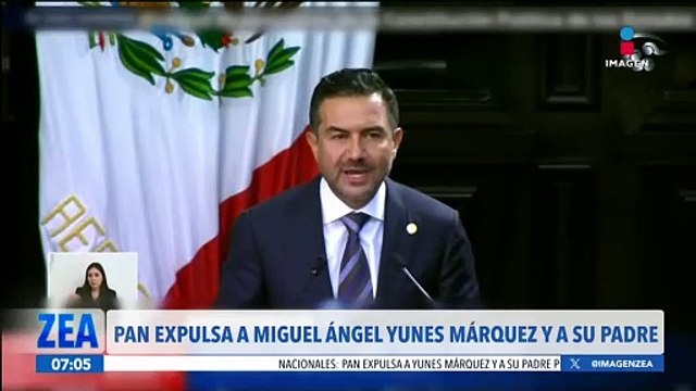 El PAN expulsa a Miguel Ángel Yunes Márquez y a su padre