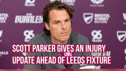 Scott Parker gives an injury update ahead of Leeds United fixture