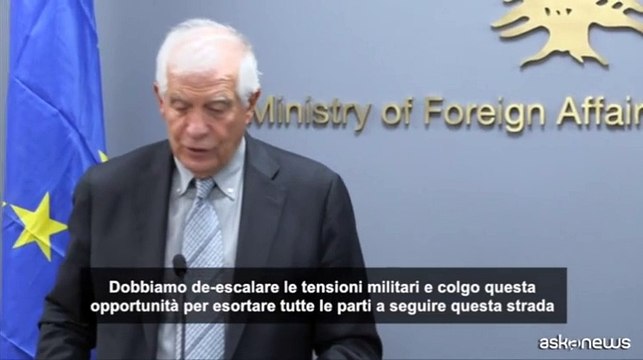 Borrell (Ue): urgente una de-escalation al confine tra libano-Israele