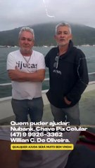 Família vê trabalho de uma vida afundar em Porto Belo: “correndo contra o tempo”