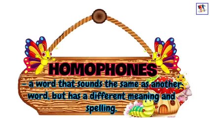 Homophones