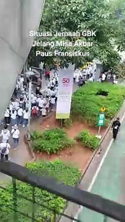 Menunggu kedatangan paus Fransiskus