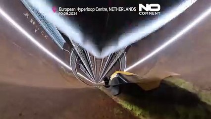 No Comment : Hyperloop réalise avec succès un premier essai au Centre européen Hyperloop