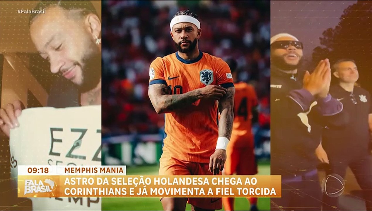 ‘Memphis Mania’ movimenta torcida corintiana após contratação de atacante holandês