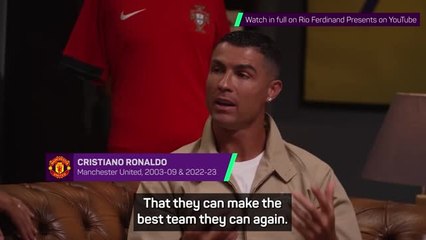 Cristiano Ronaldo questions ten Hag's mentality