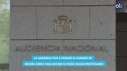 La Audiencia pide a Peinado el sumario de Begoña Gómez para decidir si puede seguir investigando