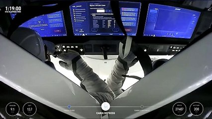 Primera actividad fuera de una nave en el espacio por parte de una misión privada