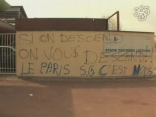 {PSG} "Si On Descend ...On Vous Descend !" Vandalisme CAEN