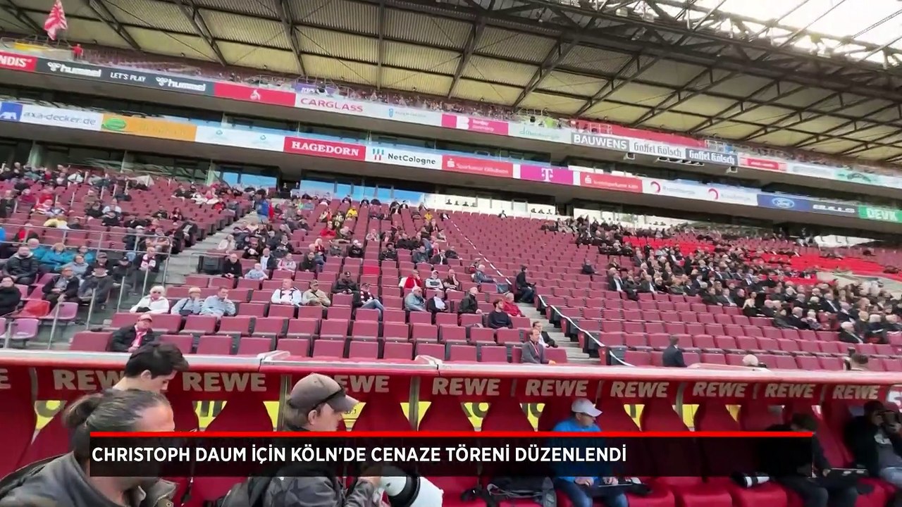 Christoph Daum için Köln'de cenaze töreni düzenlendi