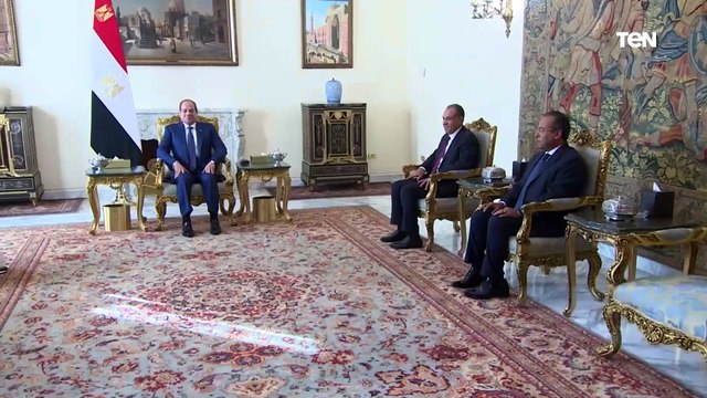 الرئيس عبد الفتاح السيسي يستقبل وزير خارجية دولة الكويت ويجتمع برئيس مجلس الوزراء