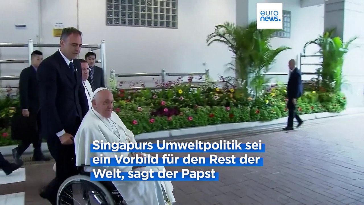 Der Papst auf der letzten Etappe seiner Südostasienreise