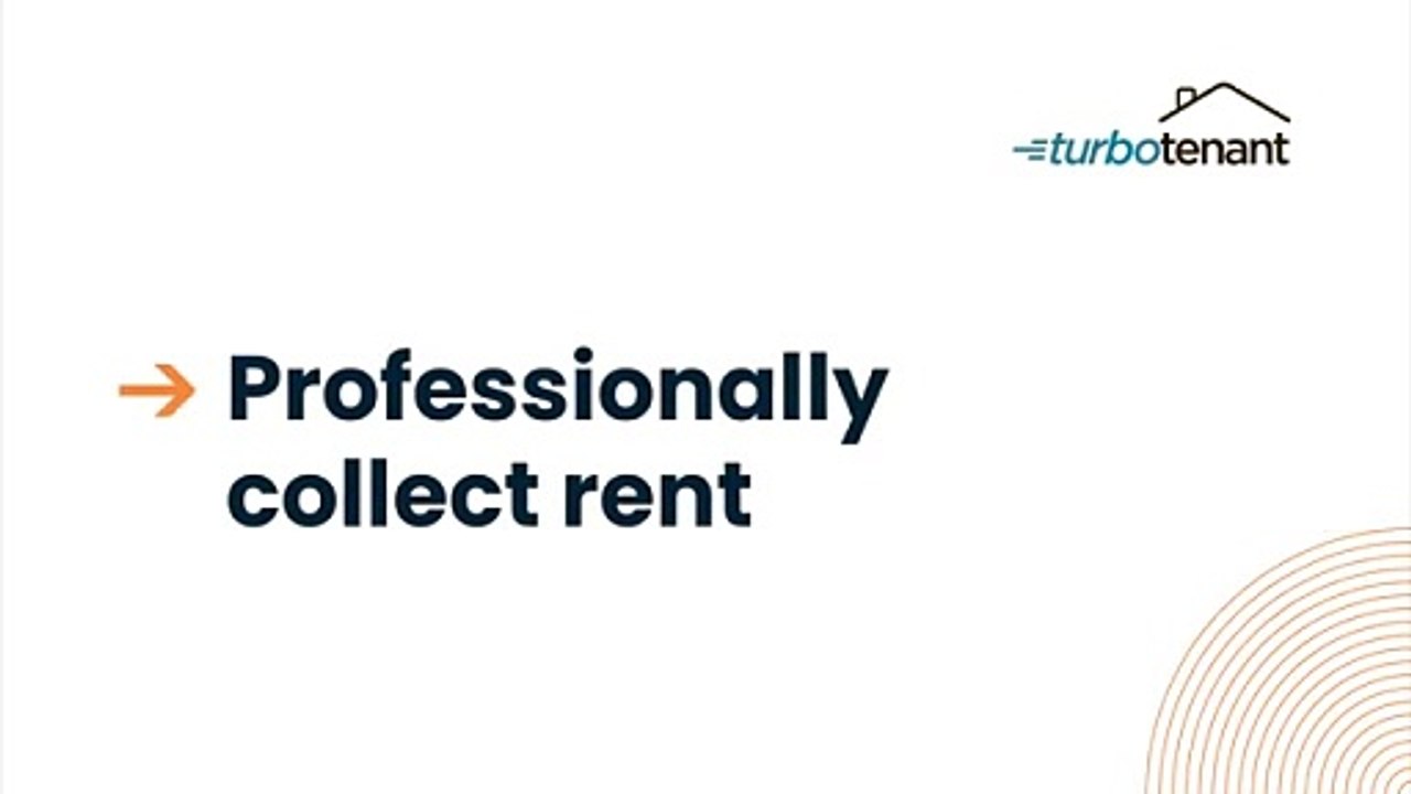 Professionally Collect Rent with TurboTenant