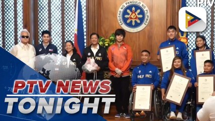 PBBM honors, awards PH Paralympians