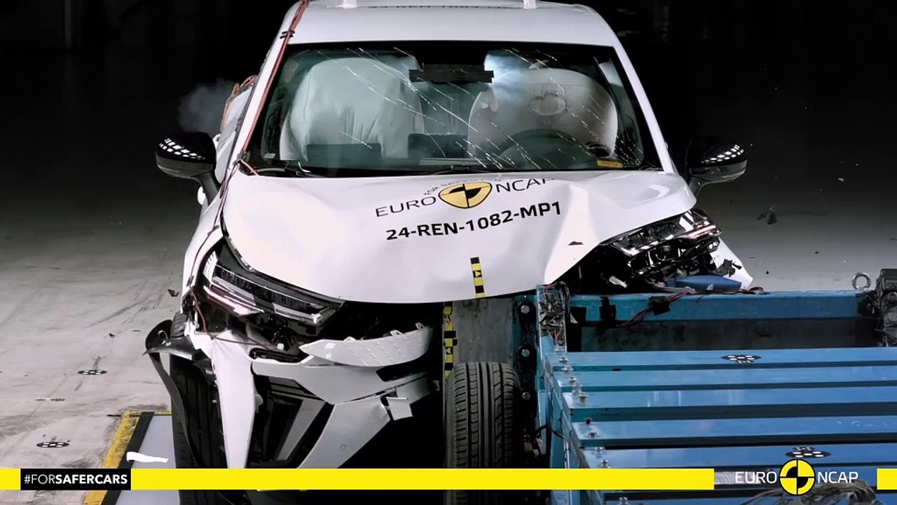 Le SUV urbain Renault Captur obtient quatre étoiles sur cinq possibles aux crash-tests Euro NCAP 2024