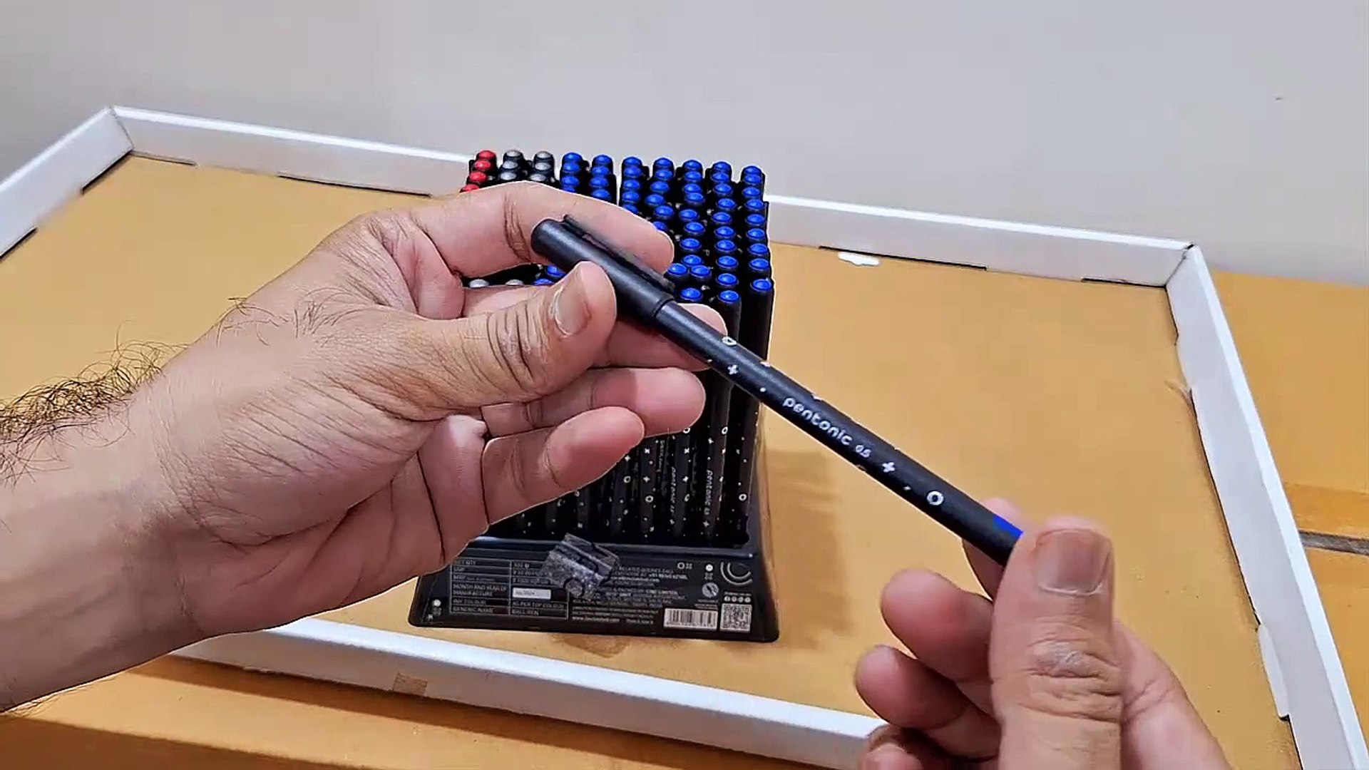 Pentonic Cipher 0.7mm Black Ball Pen Pack of 10 price in chennai