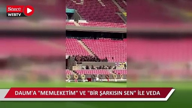 Daum'a Memleketim ve Bir Şarkısın Sen ile veda