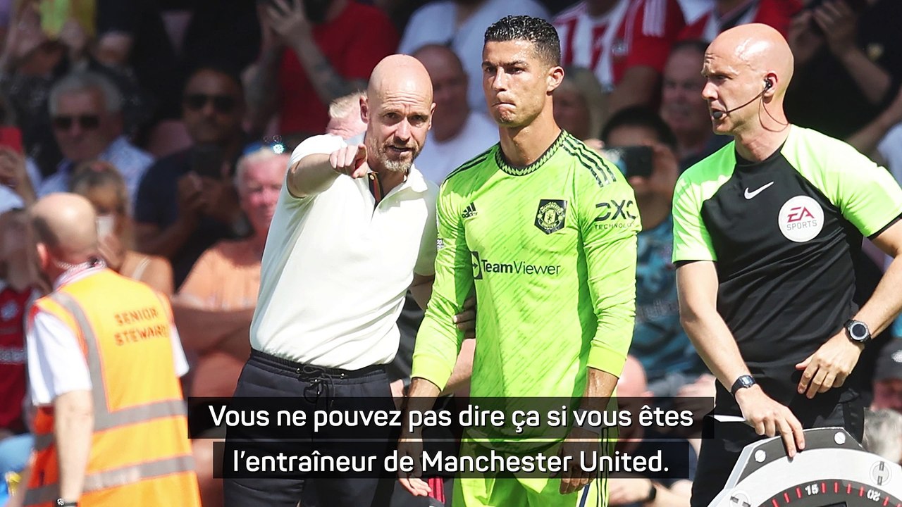 Cristiano Ronaldo remet en question la mentalité de Ten Hag